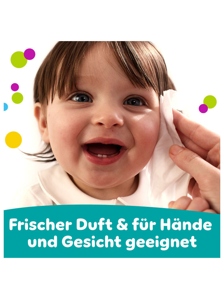 Pampers Pampers Fresh Clean Feuchttücher 15 Packungen = 1200 Feuchttücher günstig kaufen onesize