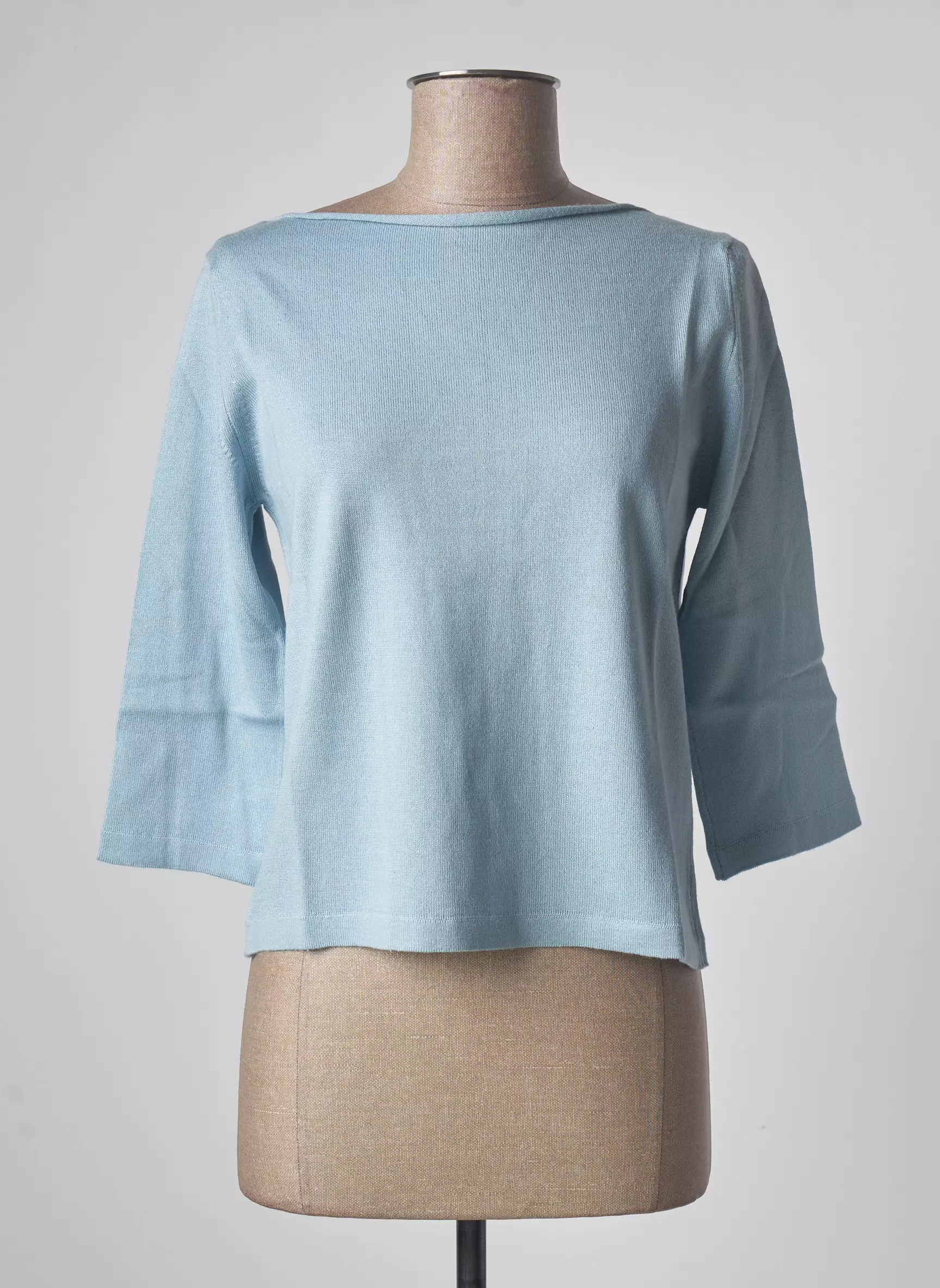 Stefan Green Pulls Femme couleur bleu