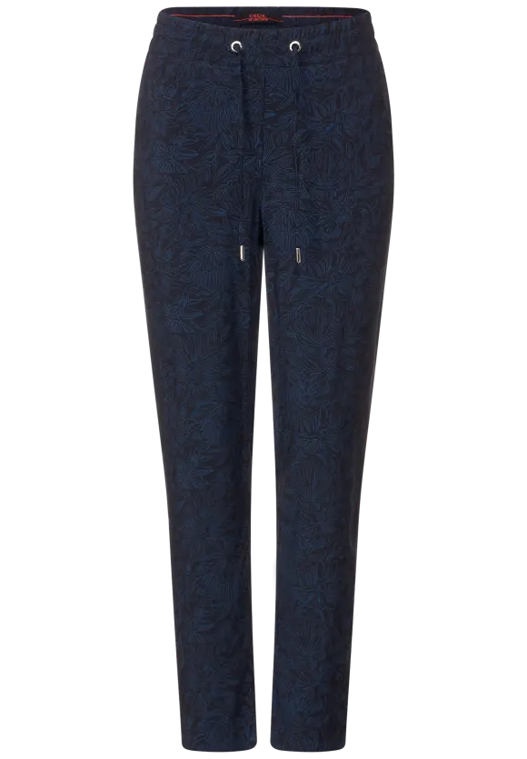 CECIL Casual Fit Hose mit Print