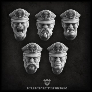 Officer heads (5)