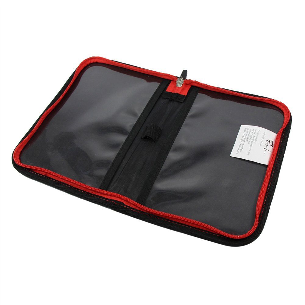 Croch Angelrucksack Angelschein Tasche, für Angelpapiere Tagskarten Fischereischein und andere Dokumente