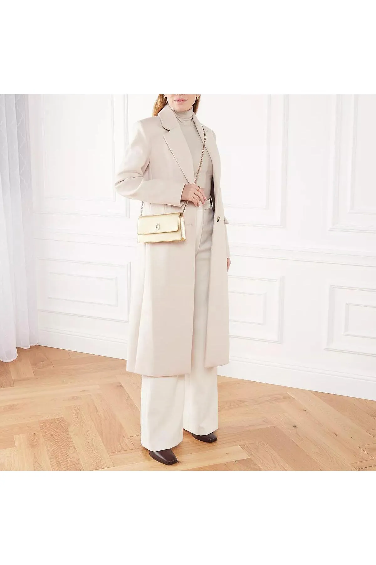 FURLA  Diamante Mini-Umhängetasche Farbe Gold
