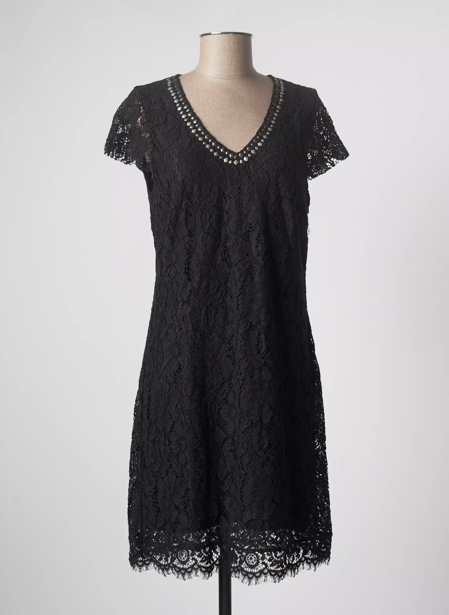 Eva Kayan Robes Courtes Femme couleur noir