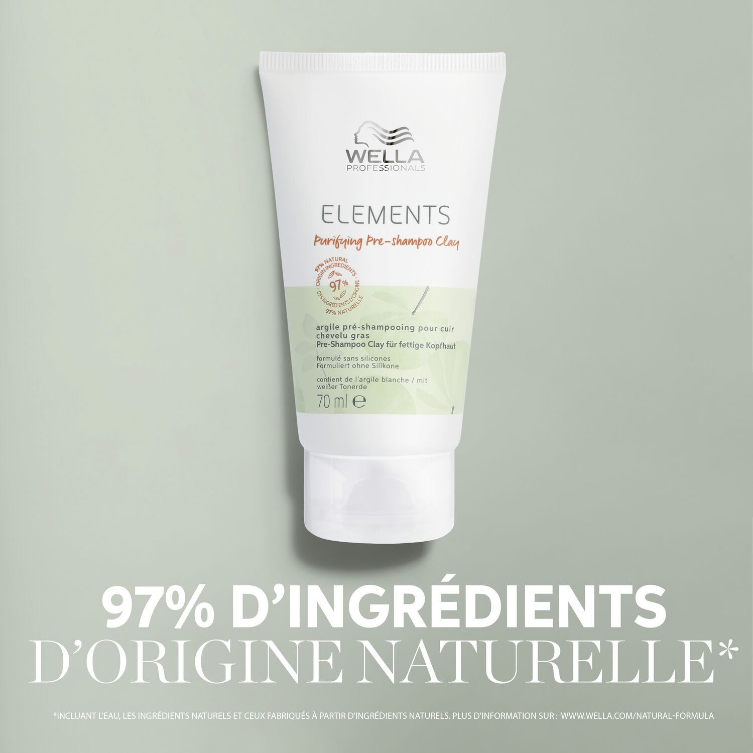 Wella Elements Argile Pré-Shampooing Purifiante