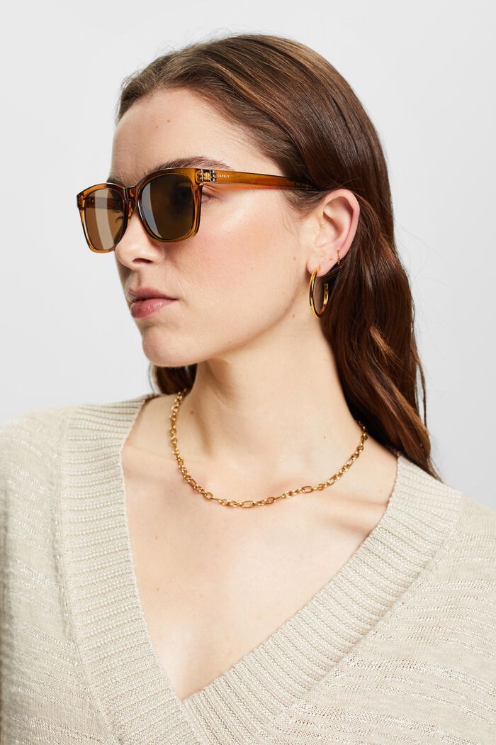 Kantige Sonnenbrille