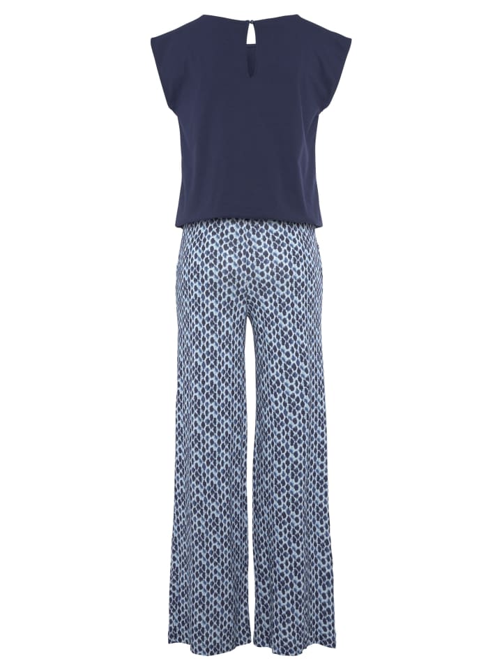 LASCANA Overall in blau bedruckt günstig kaufen