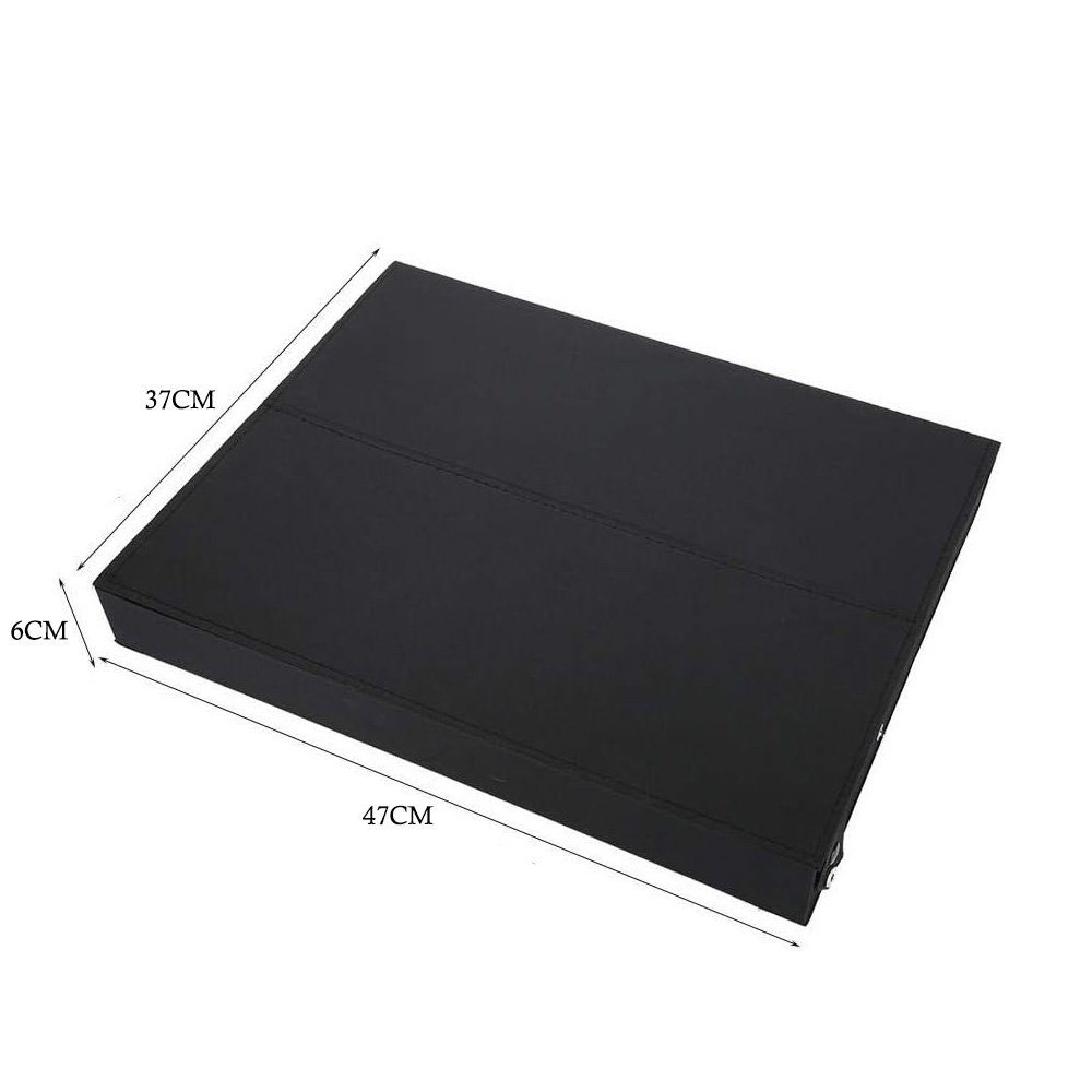 Tian Dee Brillenetui Aufbewahrungsbox für Brille, 18 Gitter, Aufbewahrungsbox, Brillenbox