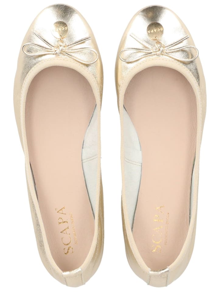 Scapa Ballerinas in Platin günstig kaufen