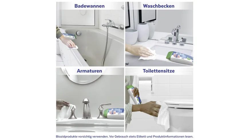 Sagrotan WC & Bad-Reinigungstücher