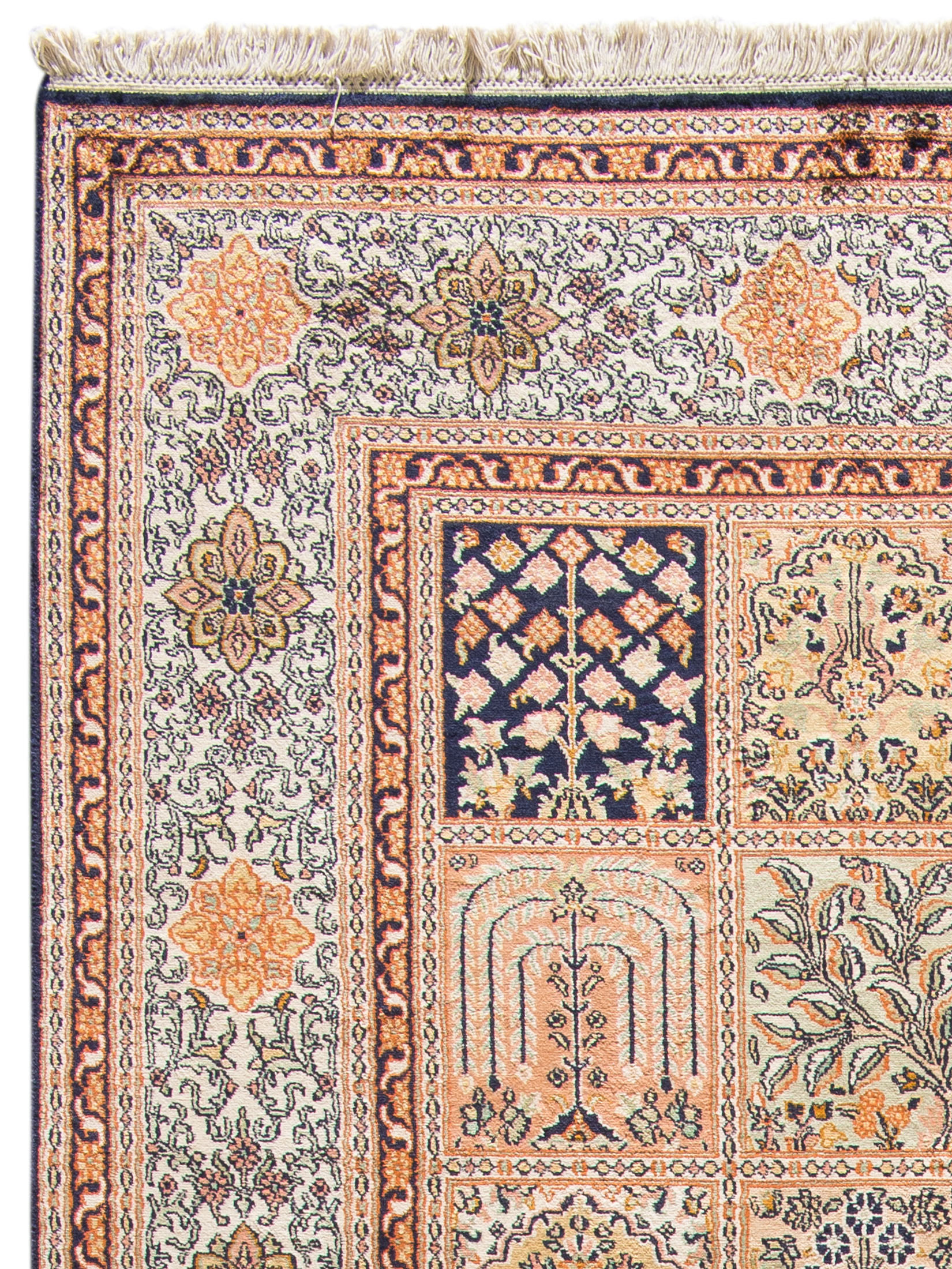 Kaschmir Seide 16/16 ca. 221 x 305 cm, Unikat / Einzelstück