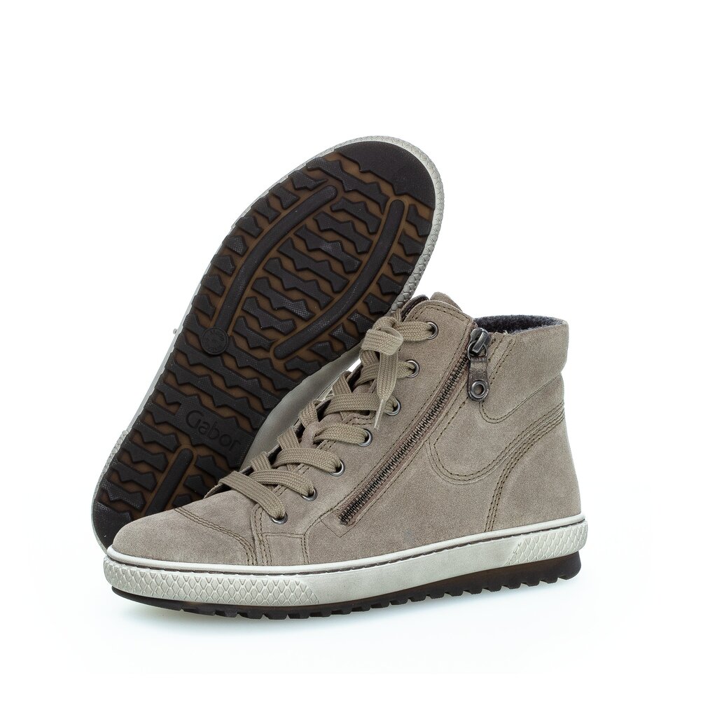 Gabor fashion Schnürstiefelette grün