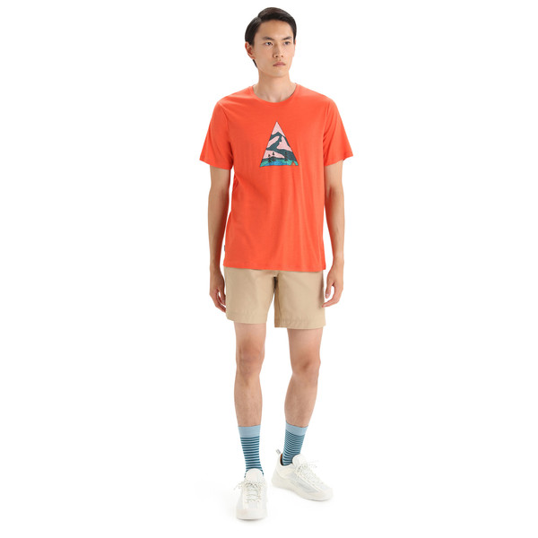 MEN TECH LITE II SS TEE CAMPING GROUNDS Herren - Funktionsshirt