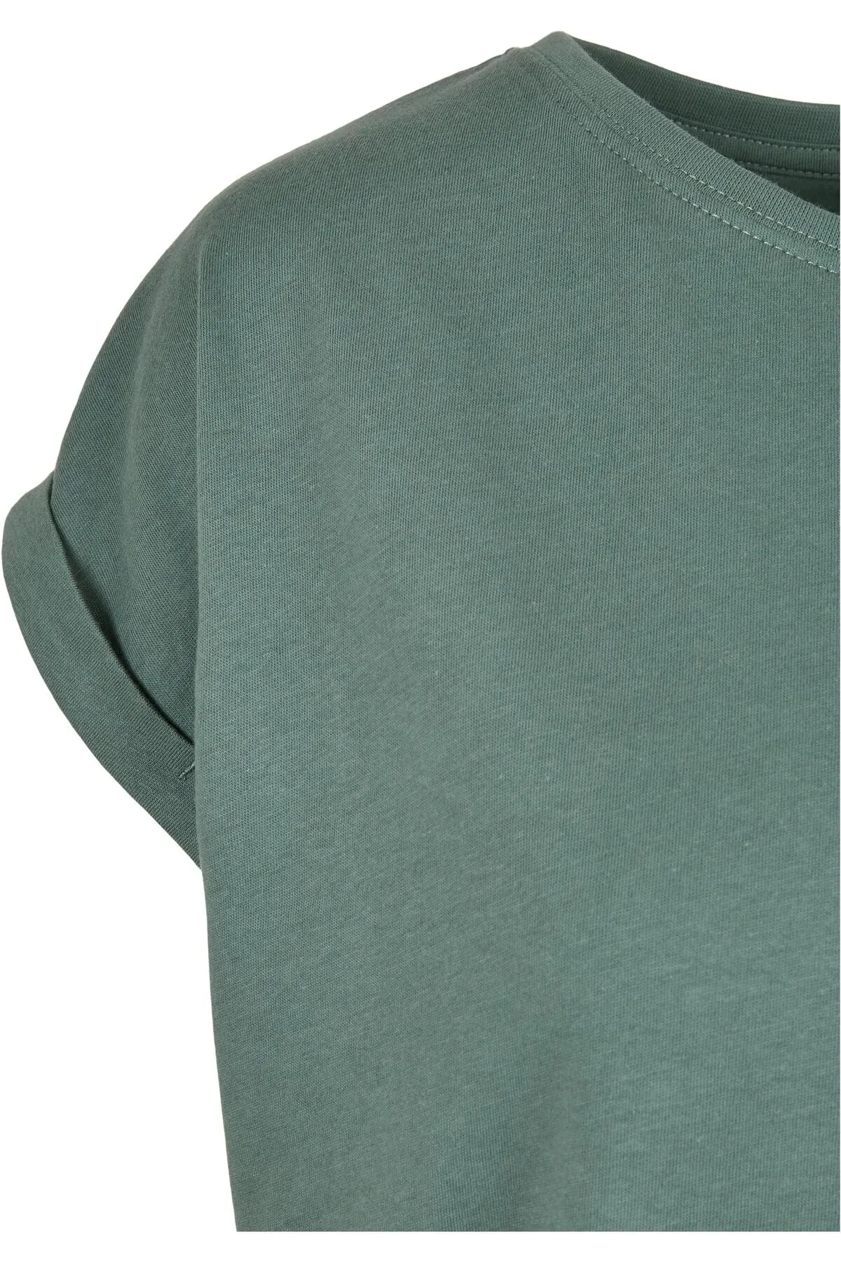 Urban Classics  Damen T-Shirt mit verlängerter Schulterpartie für Damen
