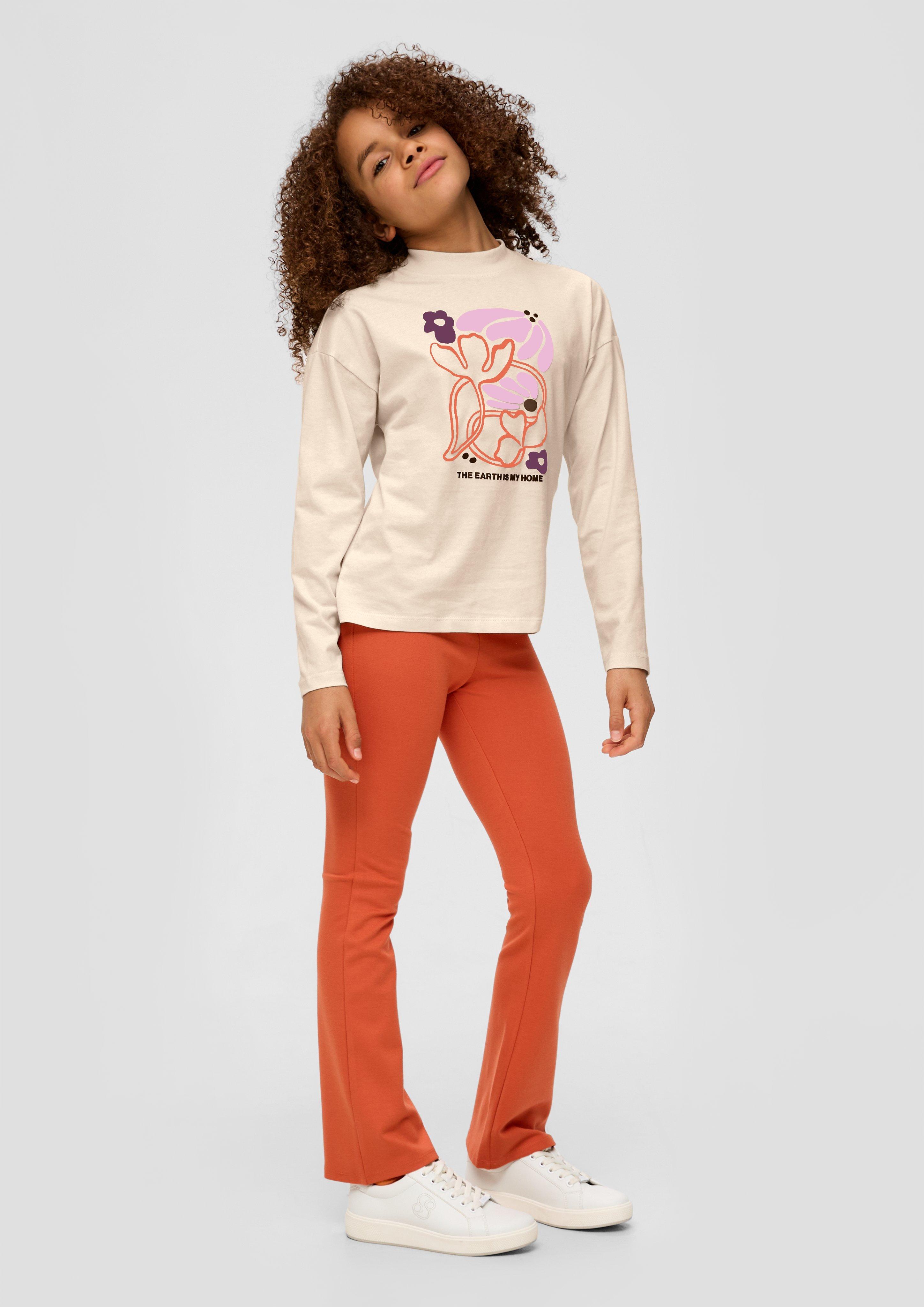 Longsleeve mit Frontprint  2133795-0805