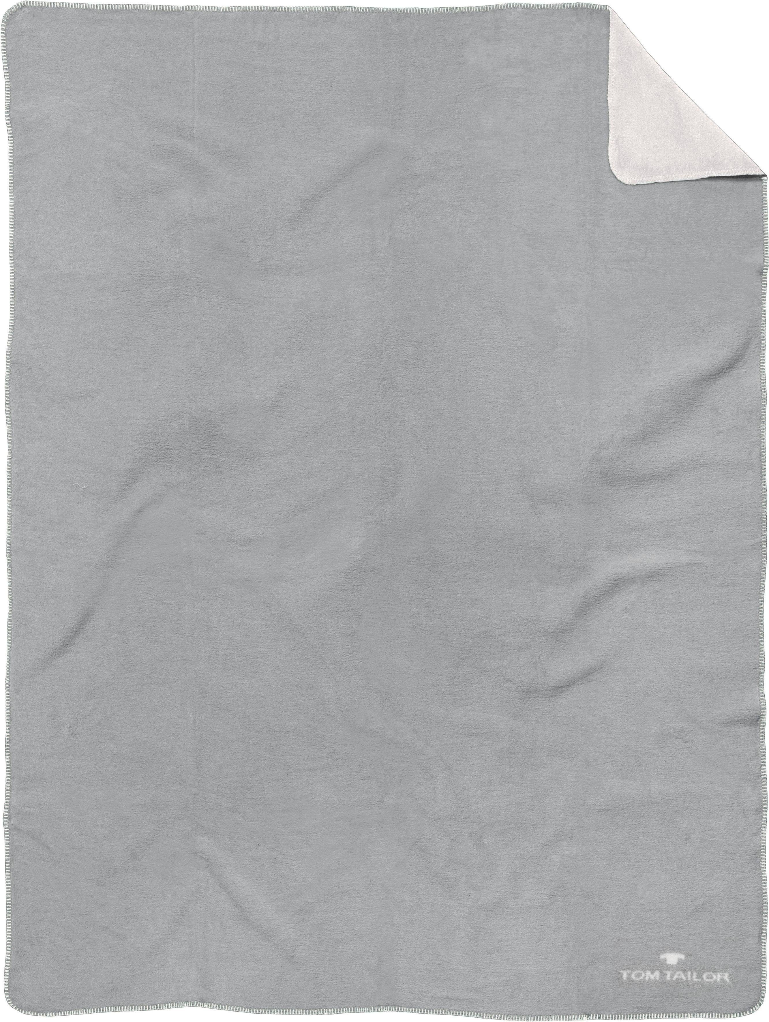 Wohndecke Basti, TOM TAILOR HOME, Doubleface Decke, Kuscheldecke