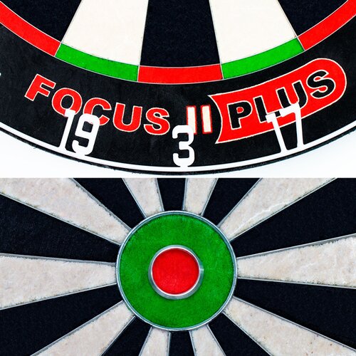 BULL'S DARTBOARD FOCUS II PLUS DART BOARD