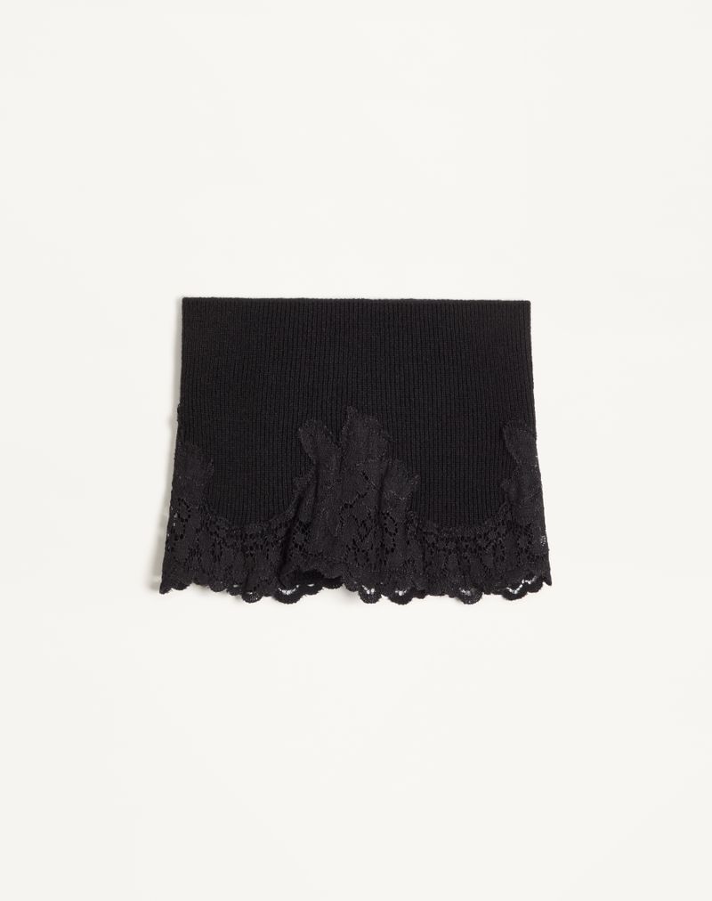 Tiara de caxemira e renda exclusiva da VLogo