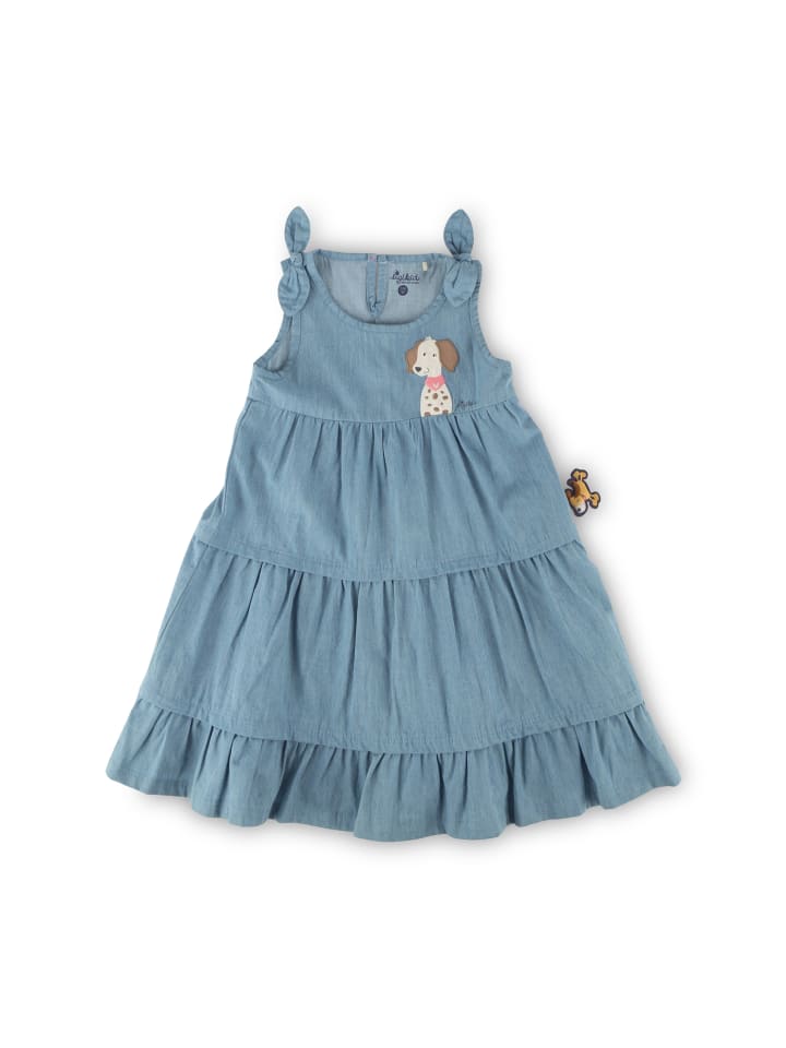 Sigikid Chambray-Kleid Funny Dog in Blau günstig kaufen