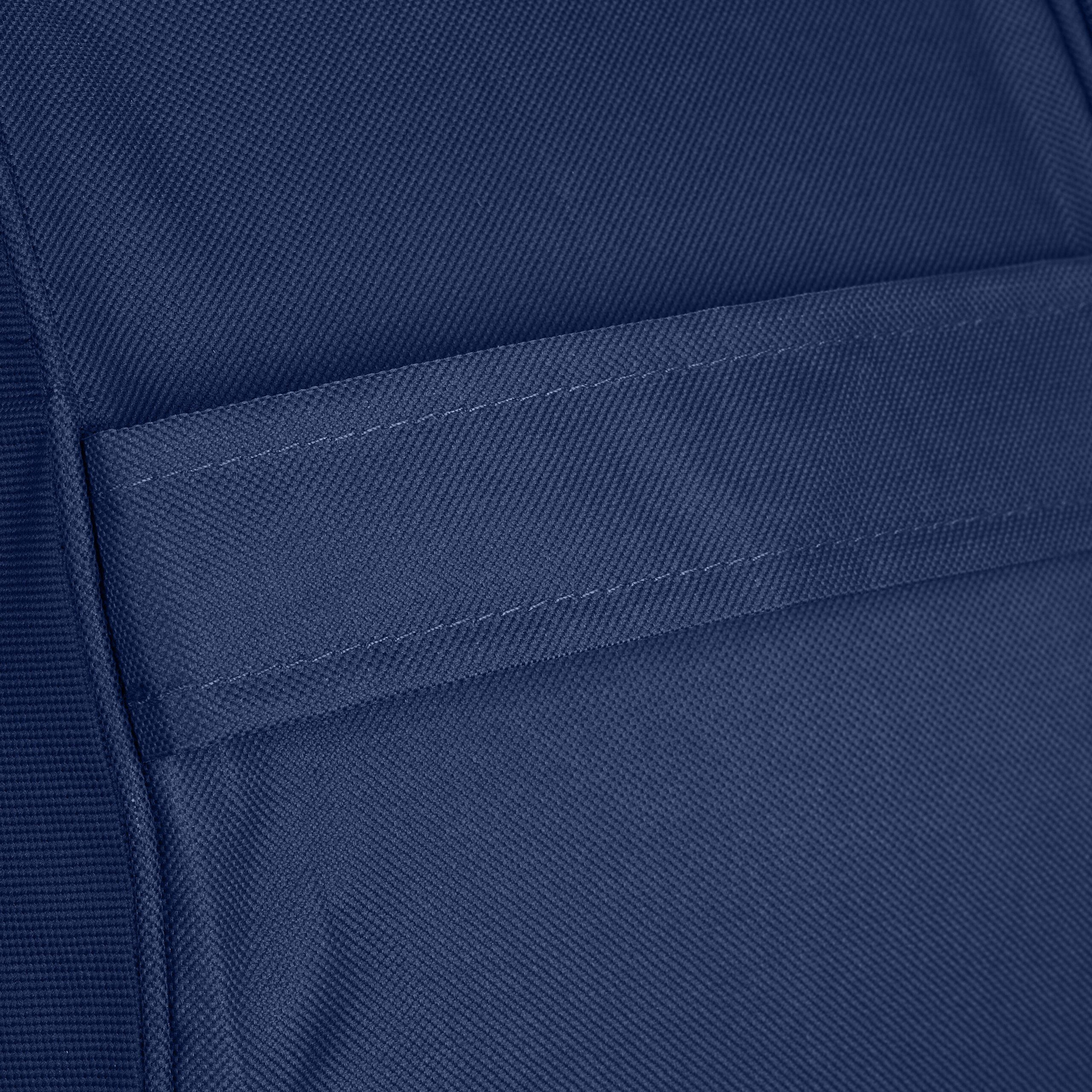 relaxdays Gartenlounge-Hocker Aufblasbarer Hocker in Blau
