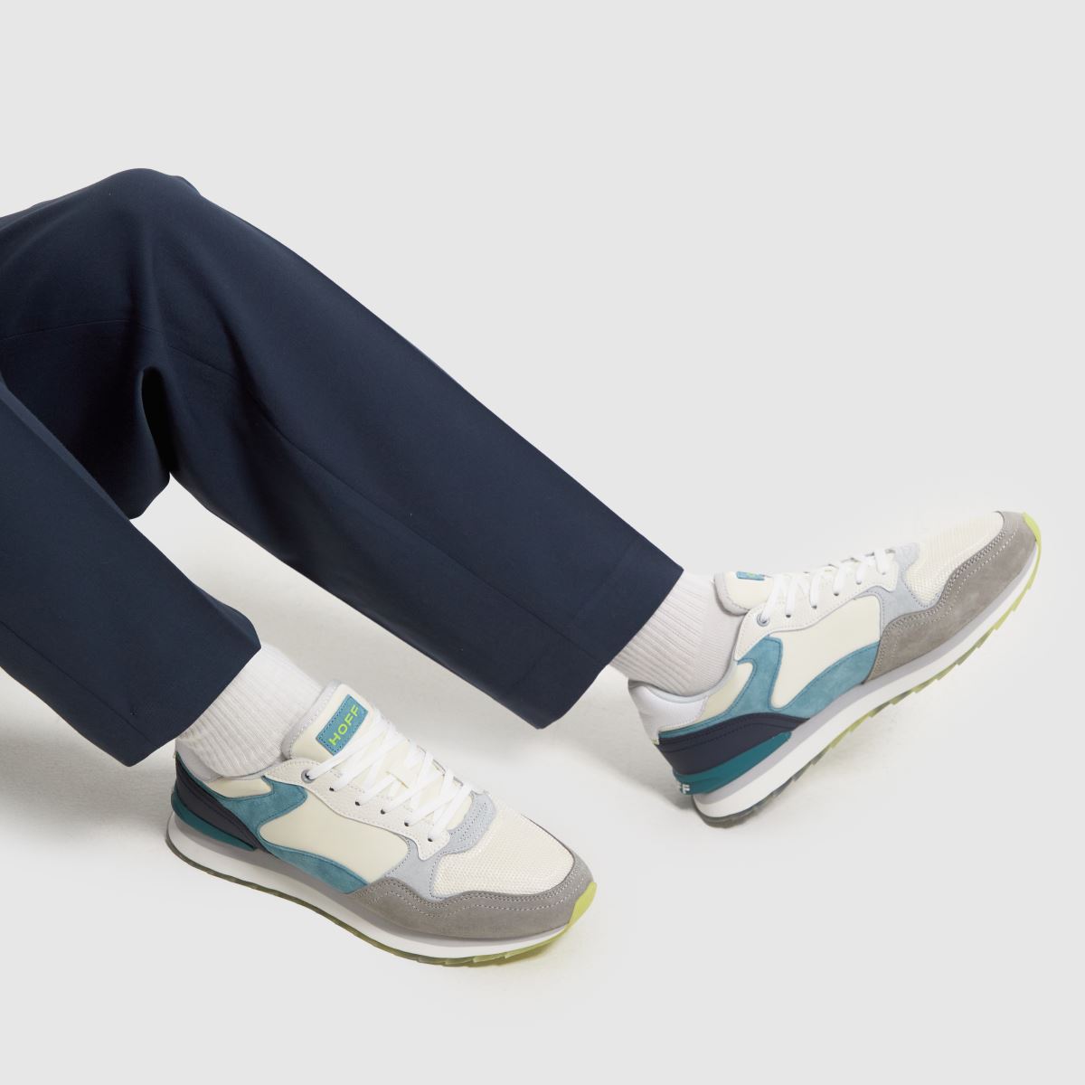 HOFF – City Cascais – Blå, flerfärgade sneakers