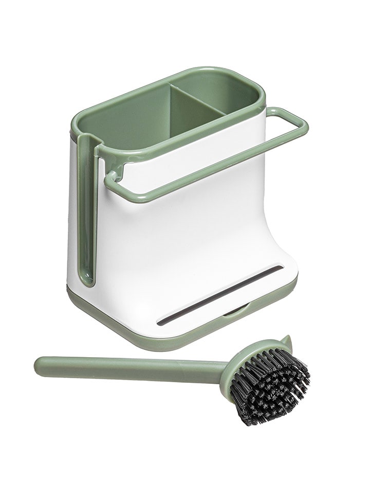 Chefware Spülbecken-Organizer in Weiß/ Grün - (B)13,5 x (H)15,5 x (T)10,5 cm günstig kaufen onesize