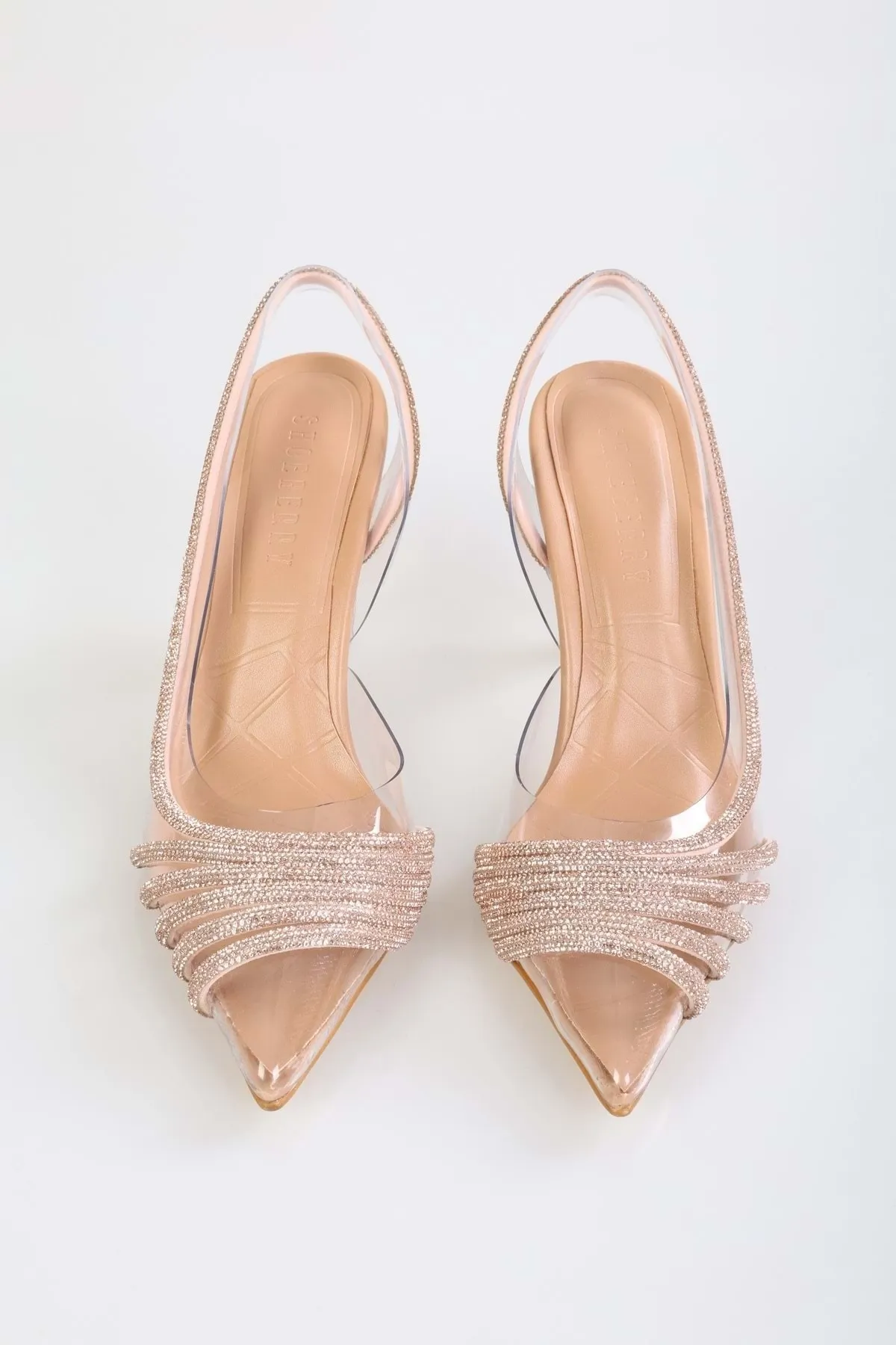 Shoeberry  High Heels - Beige - Pfennigabsatz/Stiletto