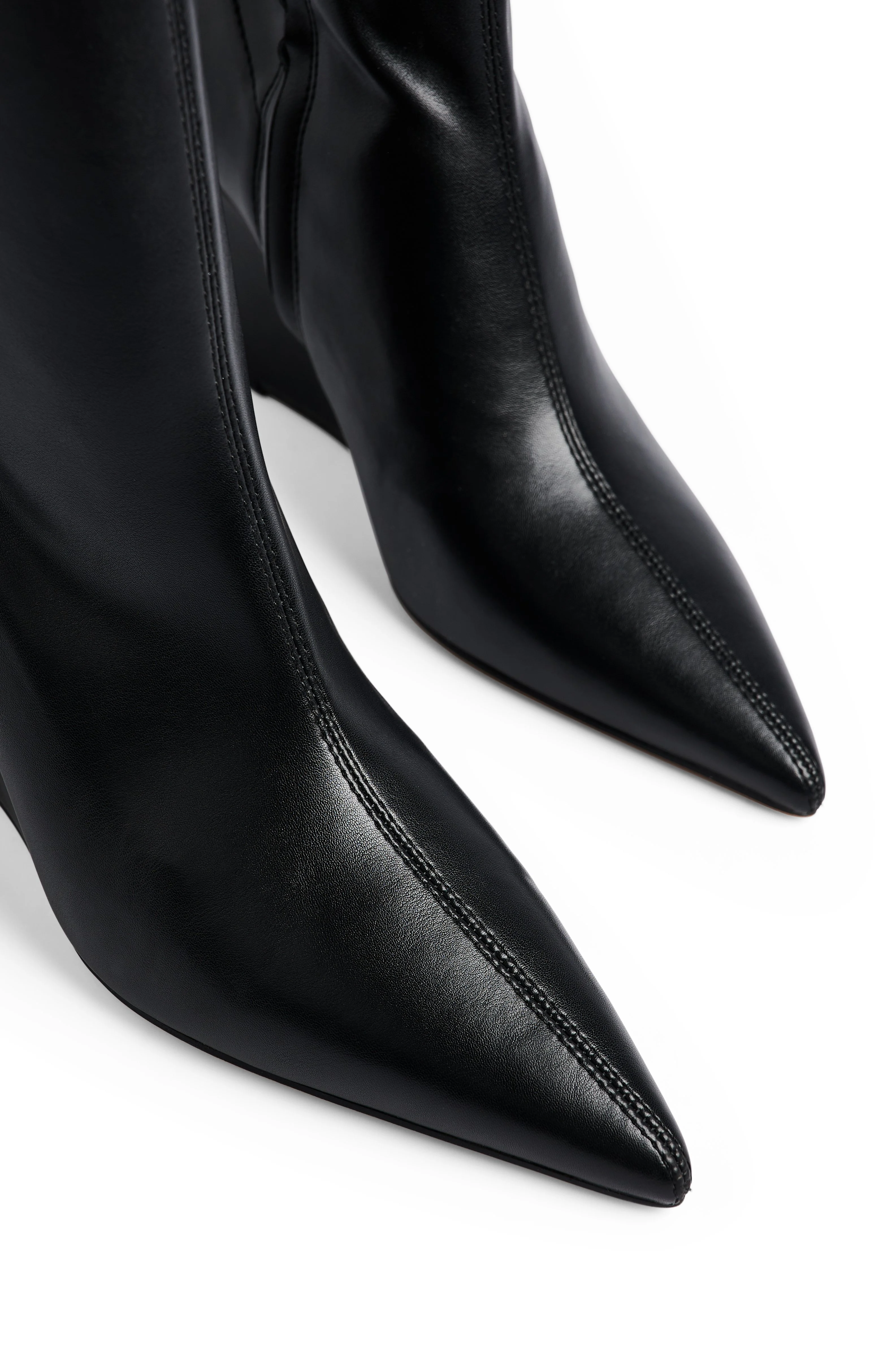 Stiefeletten mit Keilabsatz