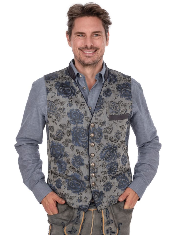 KRÜGER Weste 951466 in grau-blau günstig kaufen