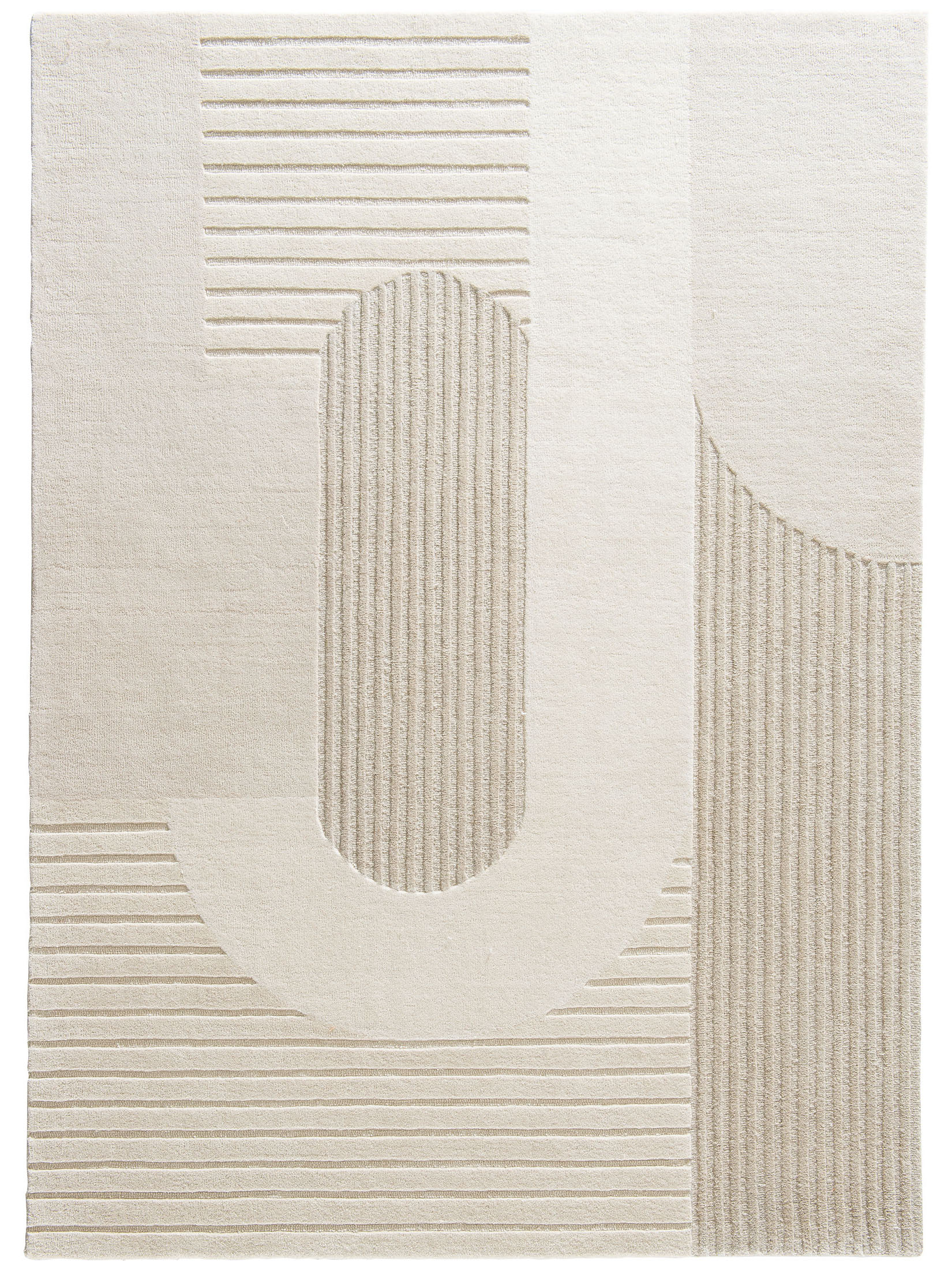Navelli Moderner Teppich, Sand