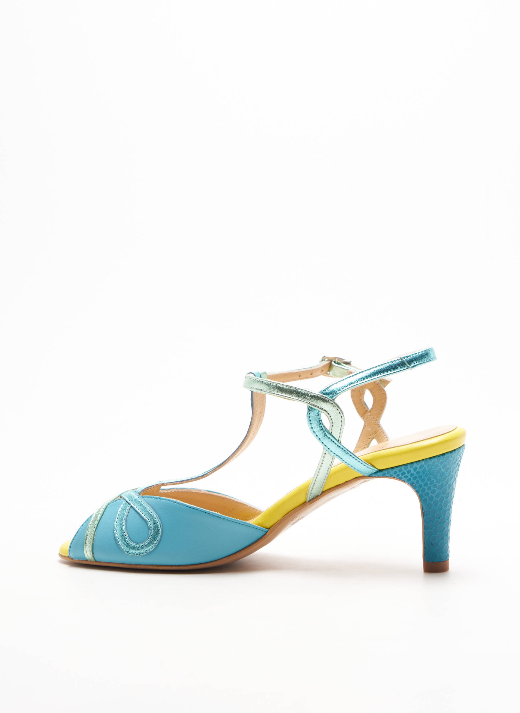 Creatis Sandales Nu Pieds Femme couleur bleu