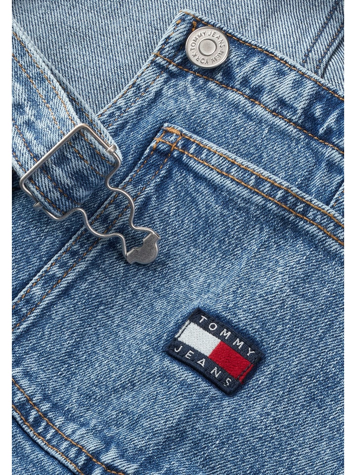 TOMMY JEANS Jeanskleid in Blau günstig kaufen