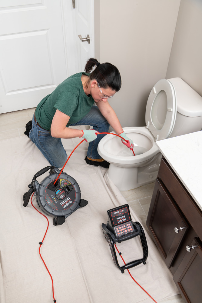 Ridgid 70023 SeeSnake® microDrain APX inspektionskamera med TruSense-teknologi