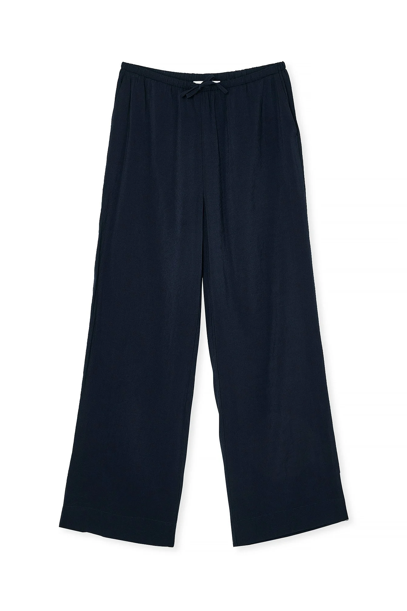 Hose mit halbhoher Taille und elastischem Bund