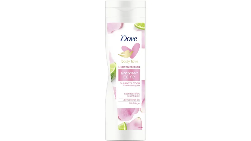 Dove body love limited Edition summer care 3in1 Body Lotion 250 ml