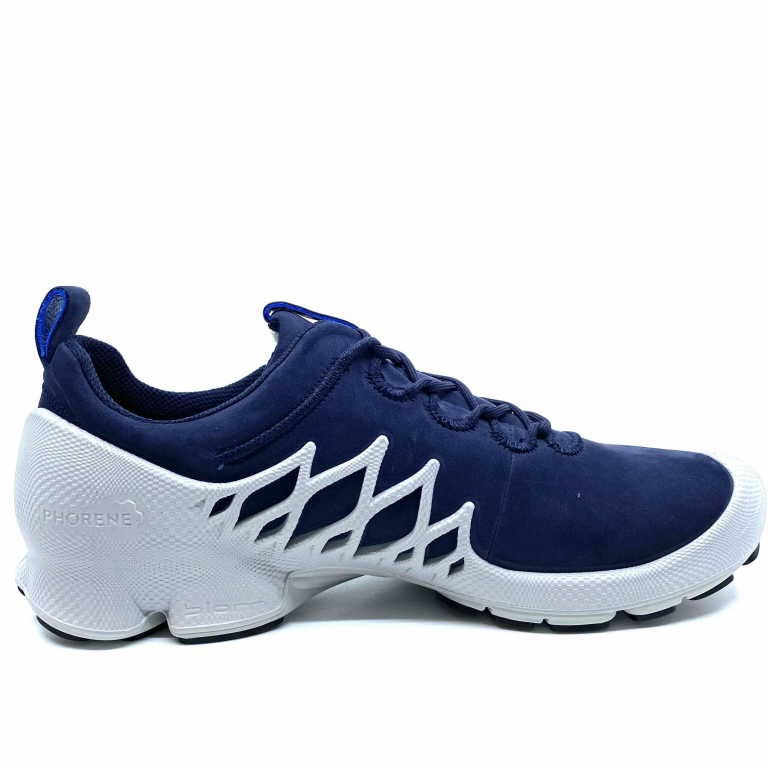 ECCO Freizeit Schnürer blau Outdoor