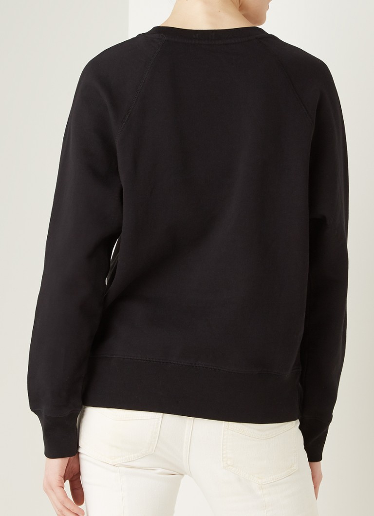 Zadig&Voltaire Blason sweater with metallic logo embroidery
