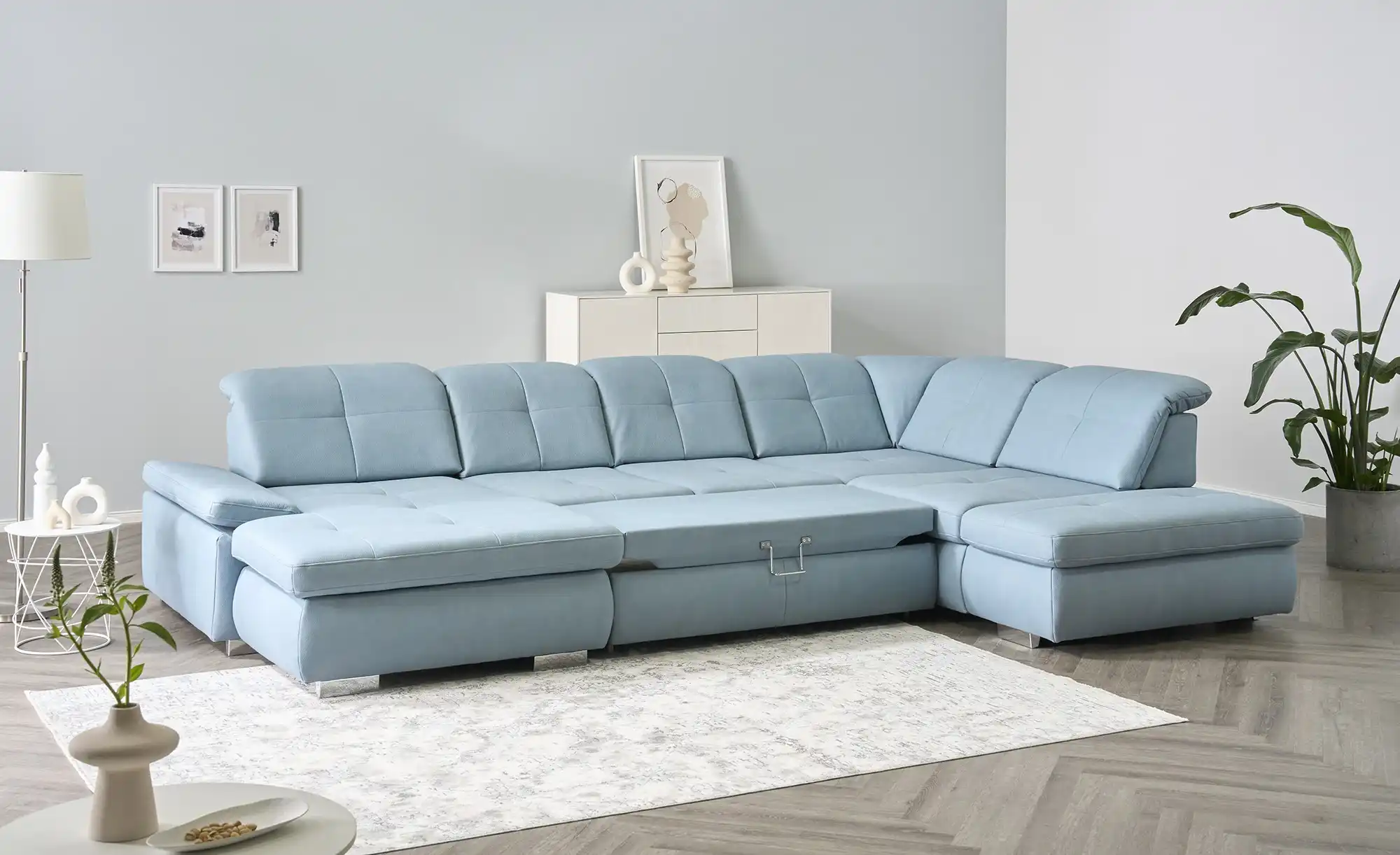 Kollektion Kraft Wohnlandschaft aus Mikrofaser Affair