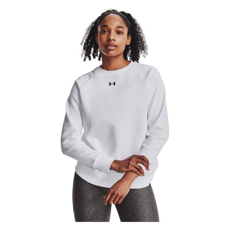 Under Armour Rival Fleece mit Rundhalsausschnitt T-Shirt Damen
