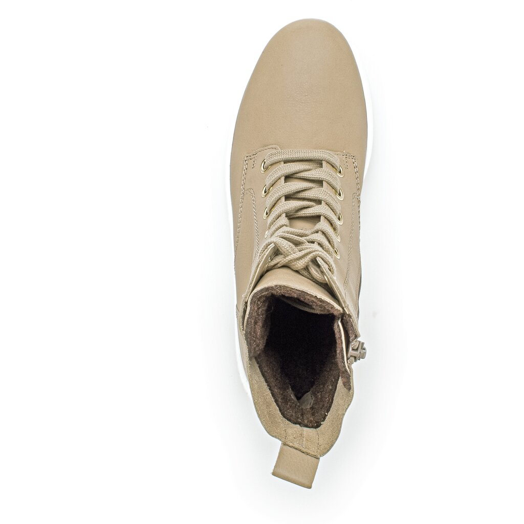 Gabor fashion Schnürstiefelette beige