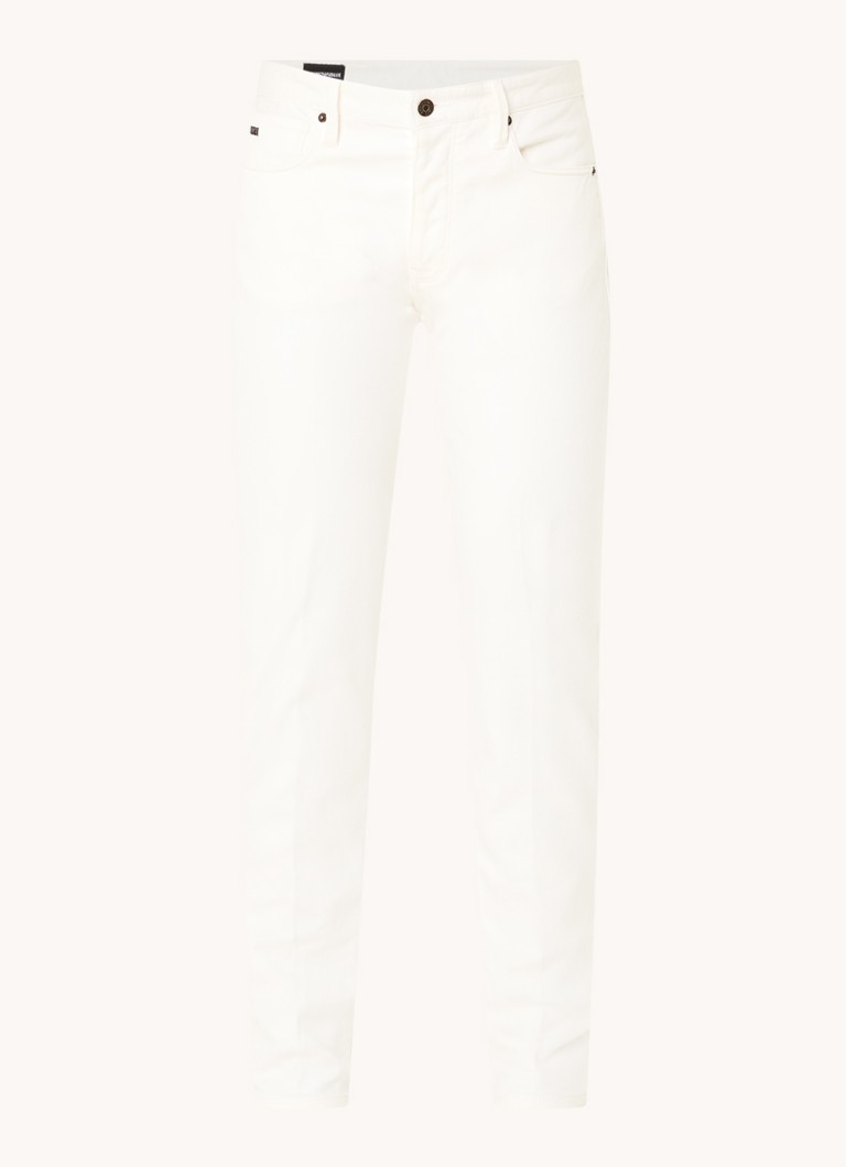 Blugi skinny Emporio Armani cu imprimeu distressed colorat