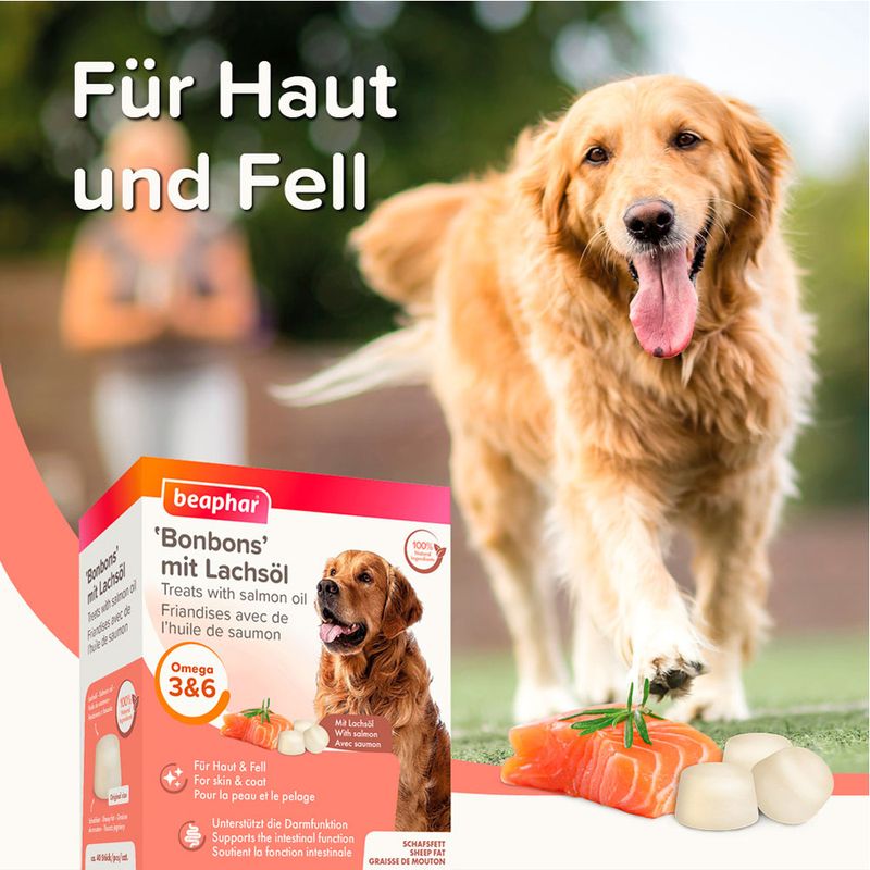 Beaphar 'Bonbons' mit Lachsöl