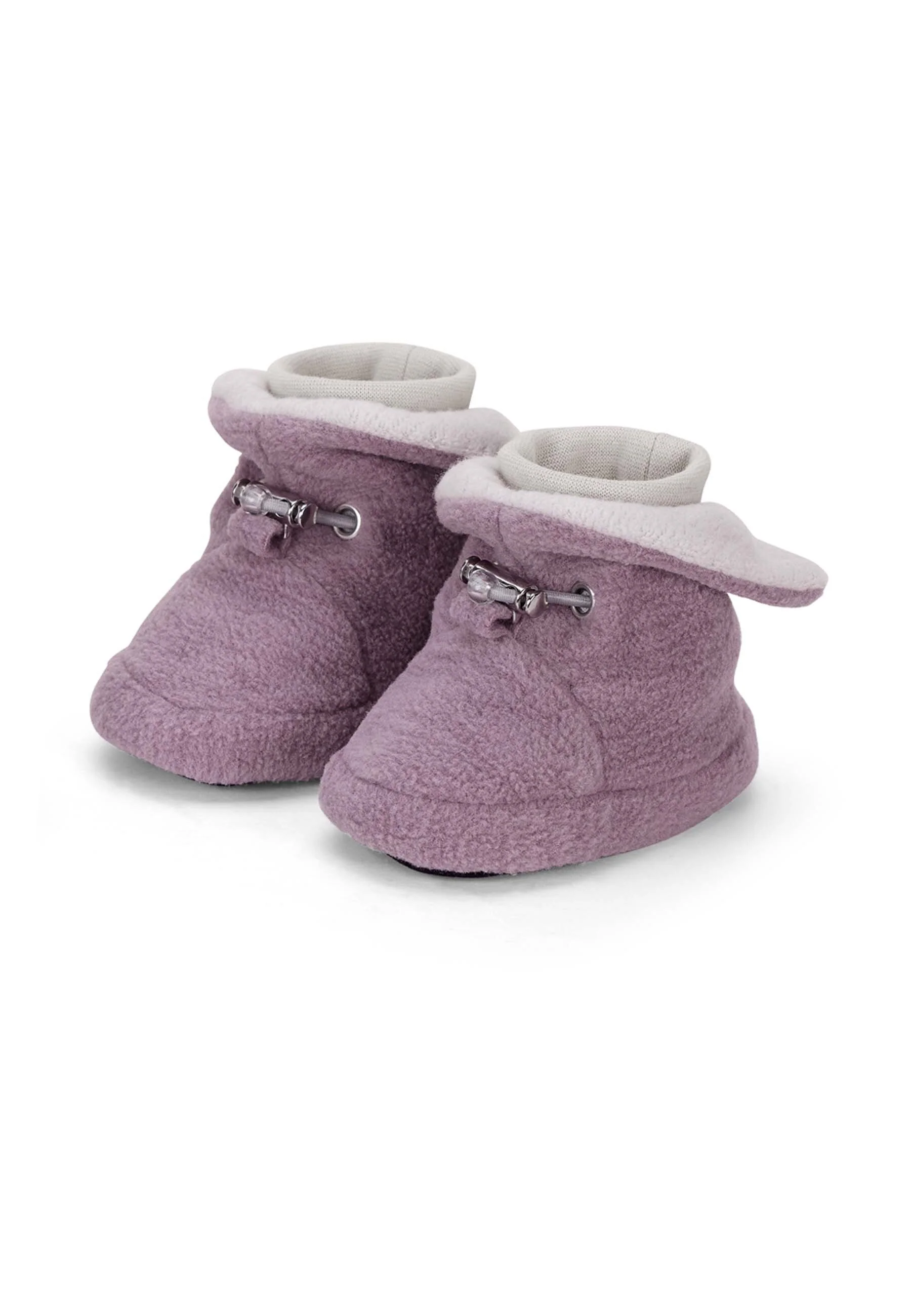 Baby-Stiefel aus Microfleece melange (recycelt)