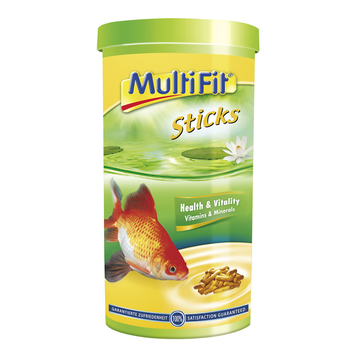 MultiFit Hauptfutter MultiFit Sticks für Teichfische 1 l