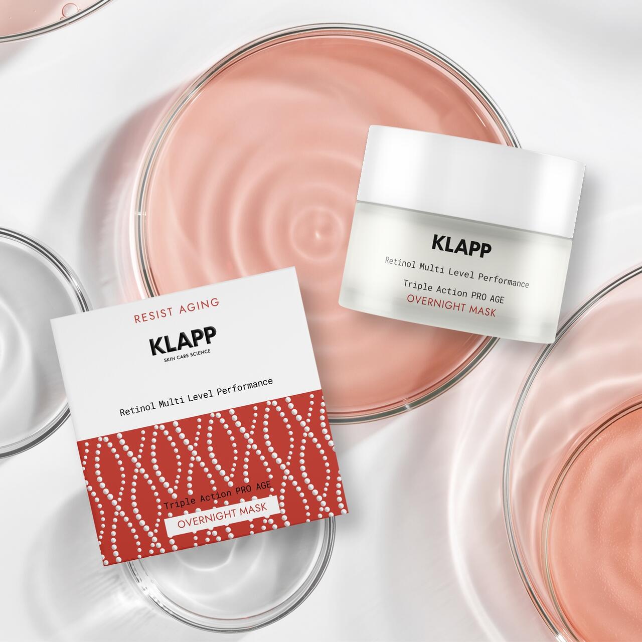 Klapp Resist Aging Retinol Triple Action Pro Age Overnight Mask