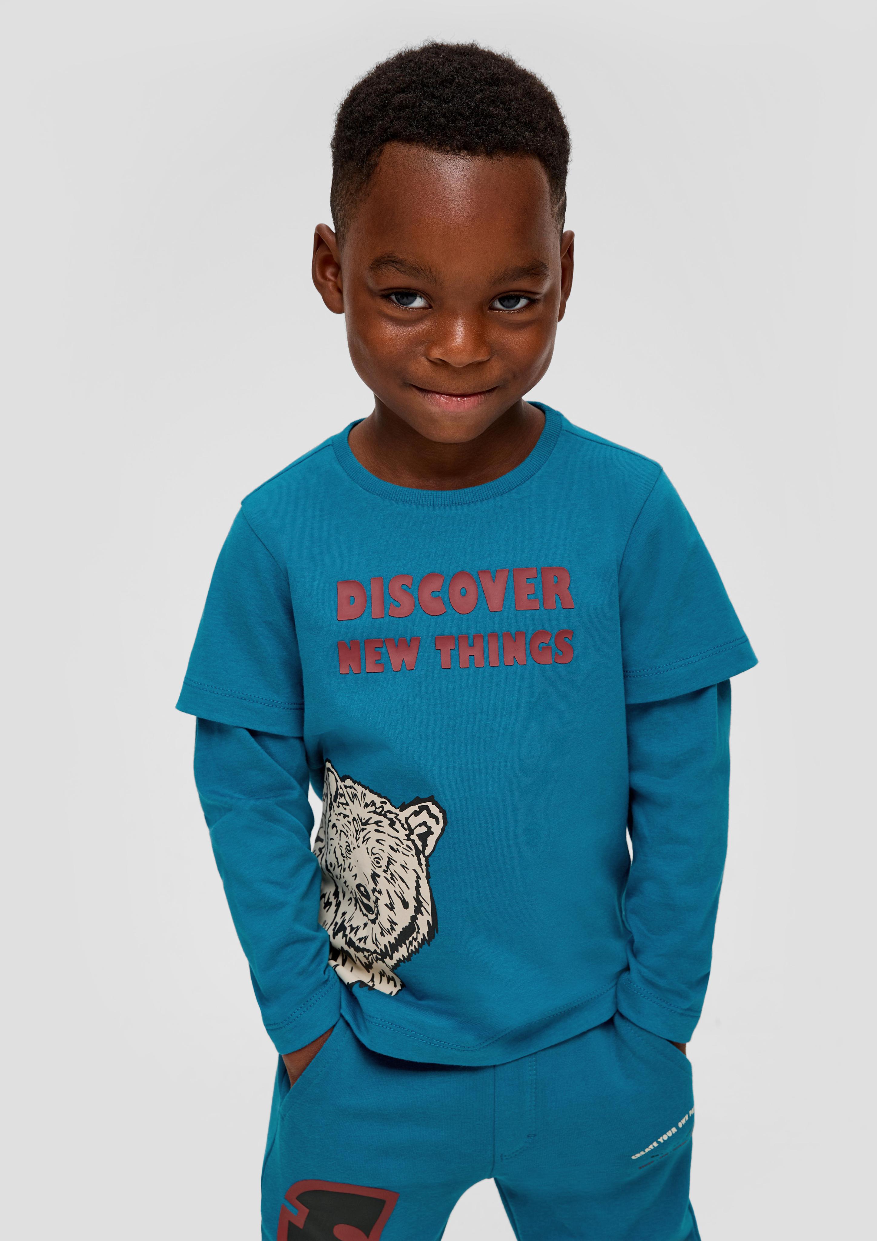 Longsleeve mit Layering-Detail  2134176-6471
