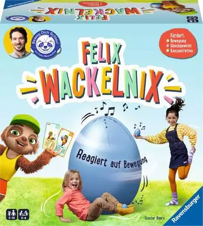 Beweg dich schlau! Felix Wackelnix - Kinderspiel ab 5 Jahren