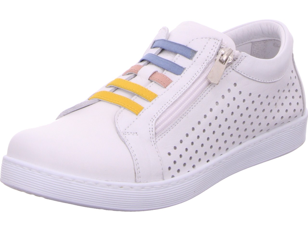 ANDREA CONTI Sportliche Slipper weiss