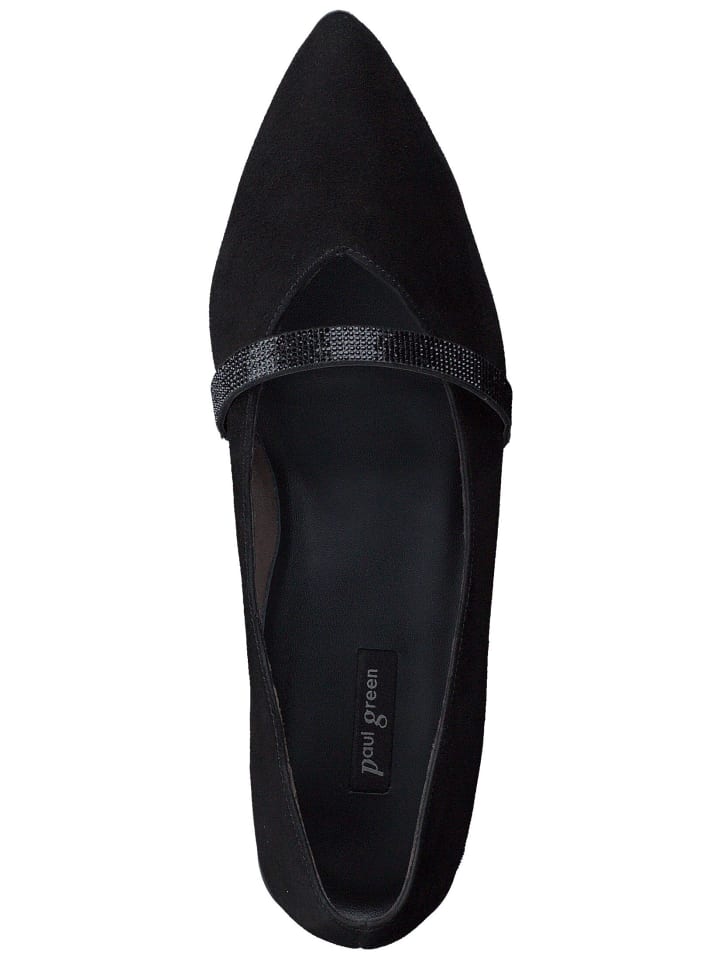 Paul Green Ballerinas in Schwarz günstig kaufen