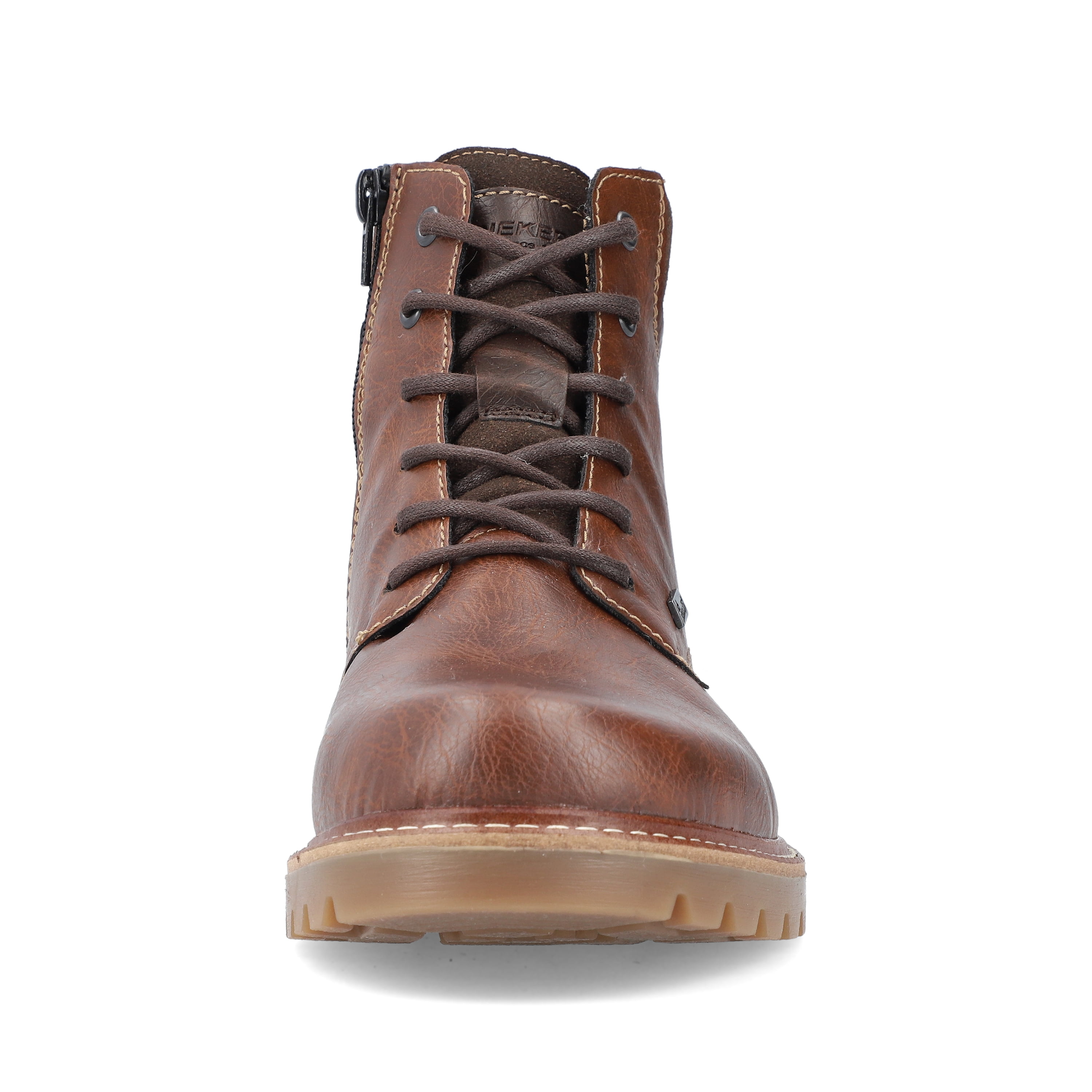 Rieker Herren Schnürstiefel kastanienbraun