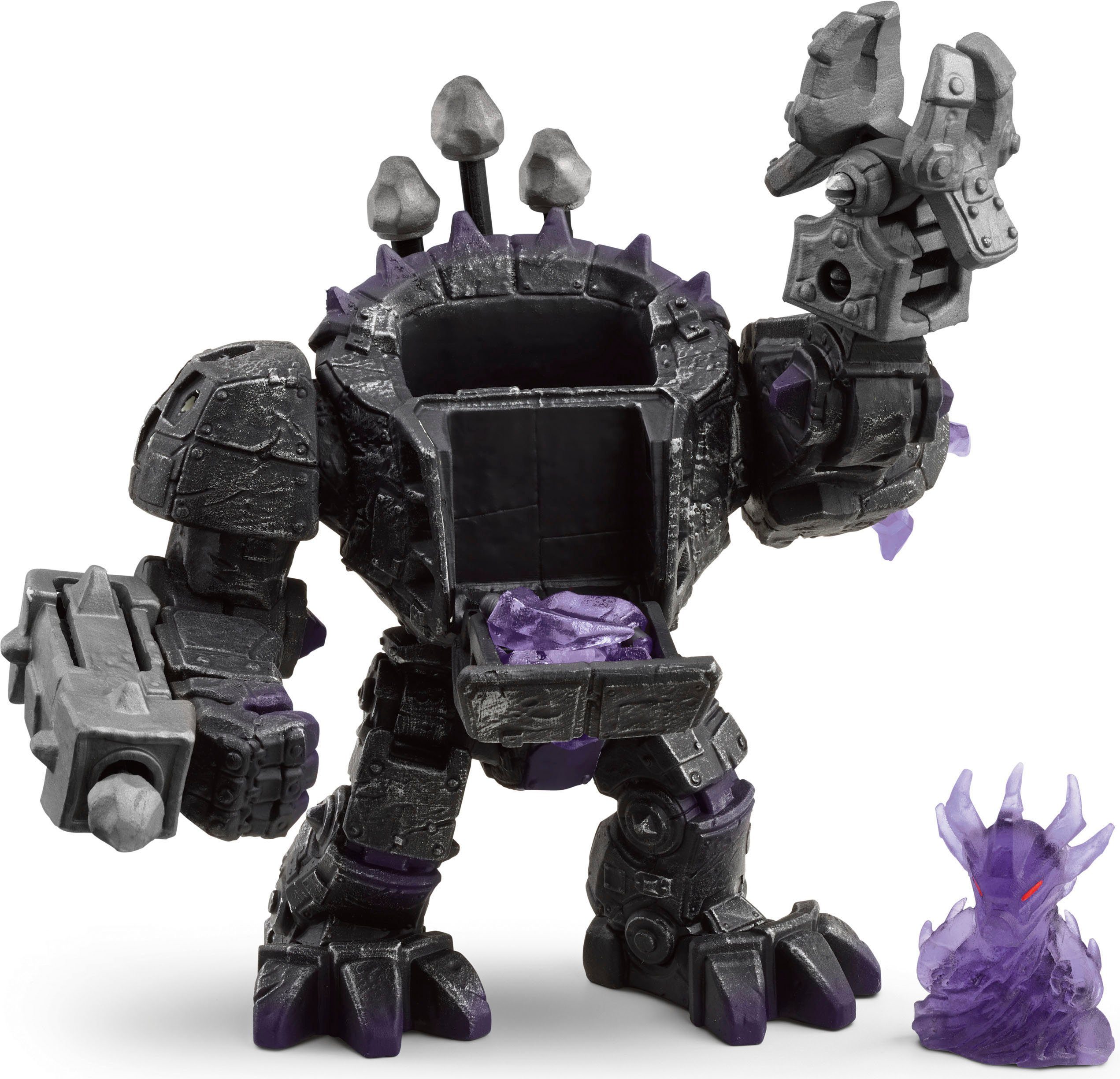Schleich® Spielfigur ELDRADOR®, Schatten Master-Roboter mit Mini Creature (42557)